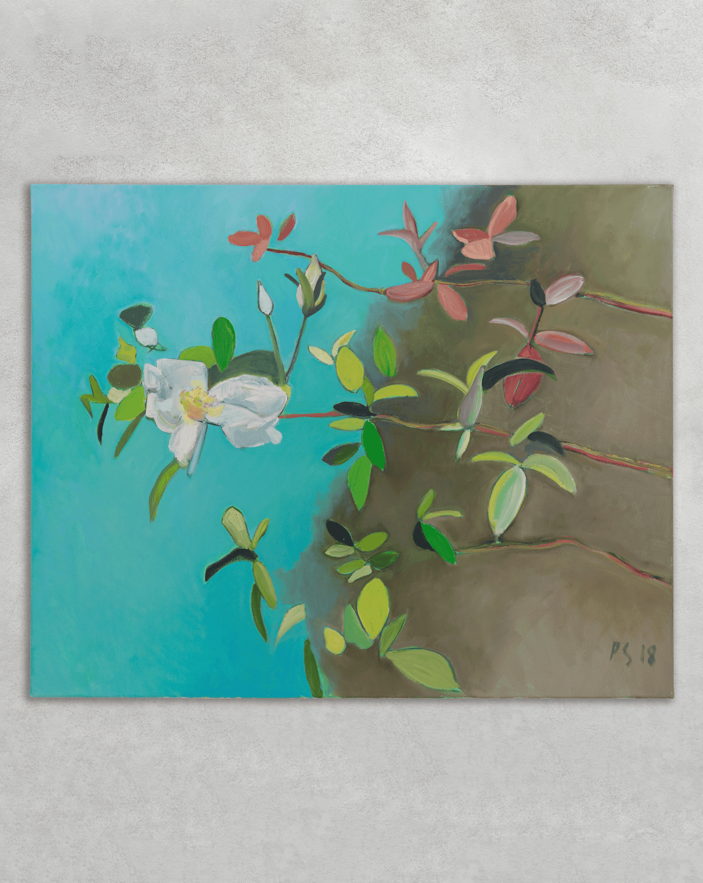 Peter Schlegel - Fantasie mit Blättern