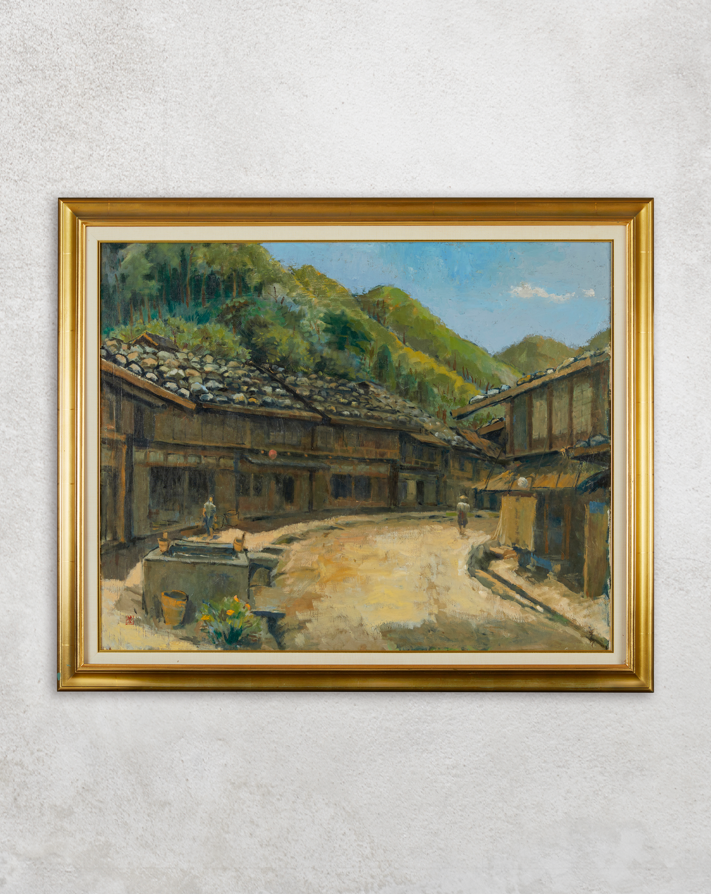 Sakuro Miyake - A Staging Post in Kiso