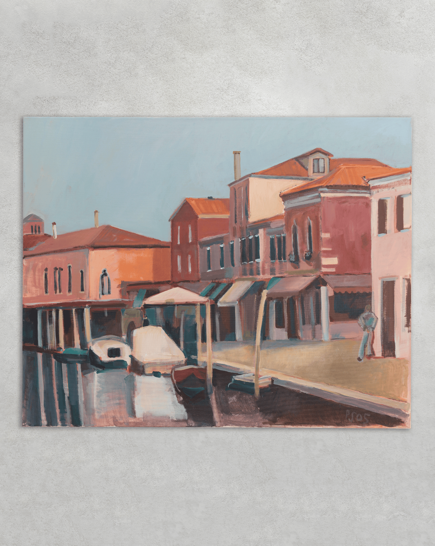 ペーター・シュレーゲル - Szene auf Murano, Venedig