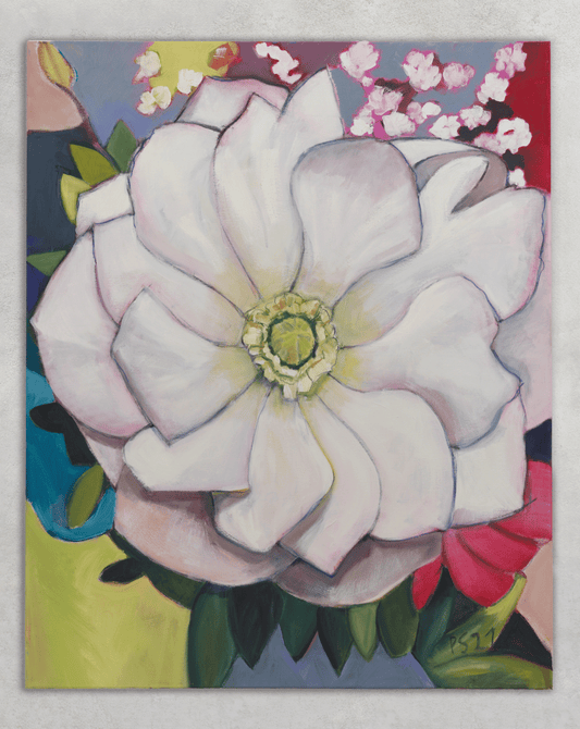 Peter Schlegel - Farbige Blume